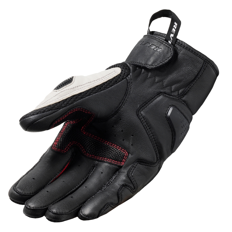 Guanti da moto Revit Dirt 4 nero e rosso