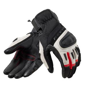 Guanti da moto Revit Dirt 4 nero e rosso