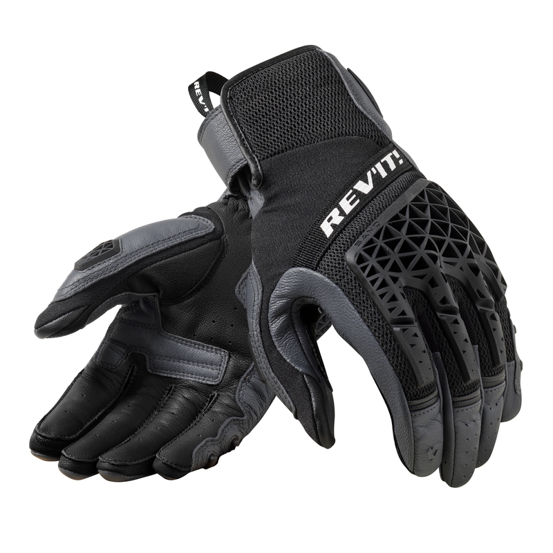 Guanti da moto Revit Sand 4 grigio-nero Saldi