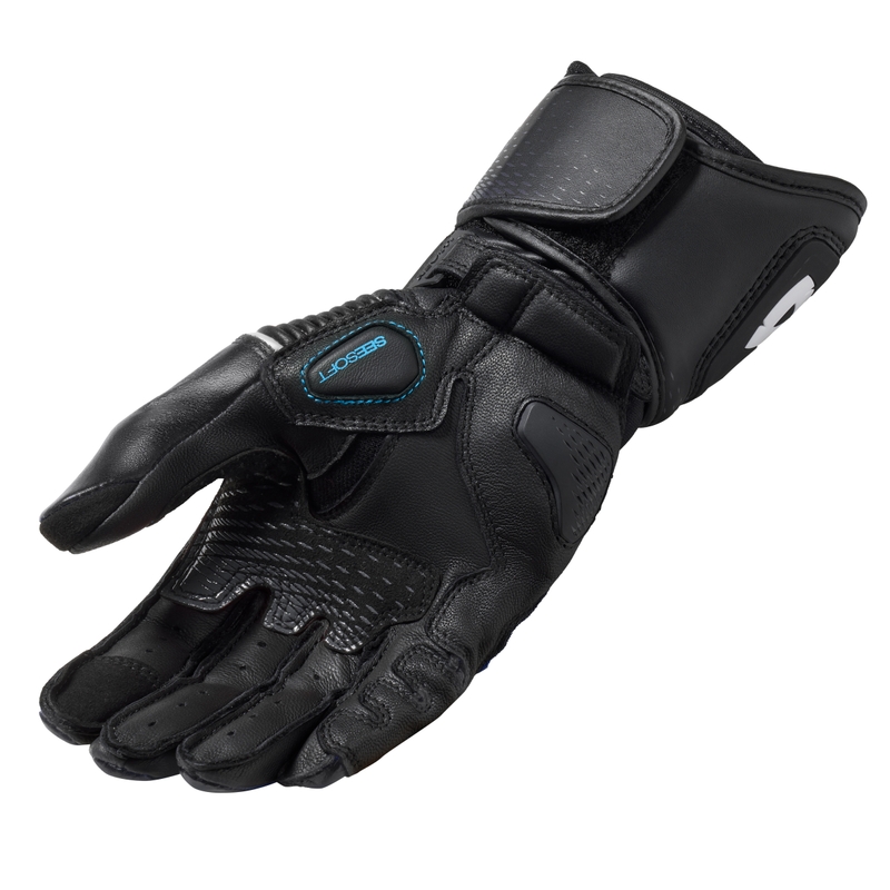 Guanti da moto Revit Xena 4 bianchi e neri per donna
