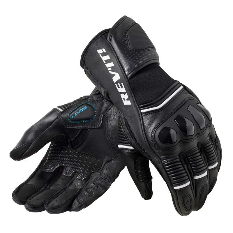 Guanti da moto Revit Xena 4 bianchi e neri per donna