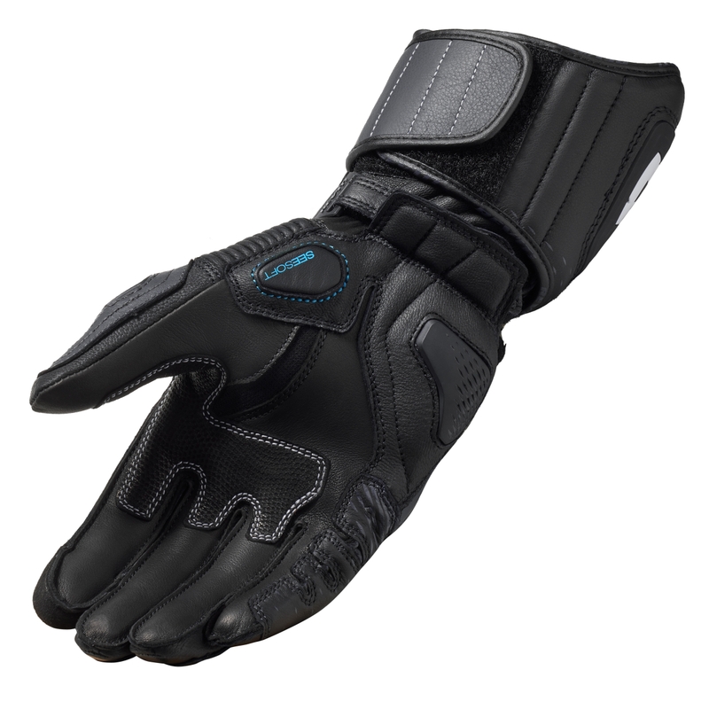 Guanti da moto Revit Control nero-antracite