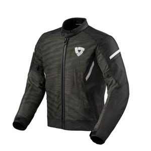 Giacca da moto Revit Torque 2 H2O bianca e nera