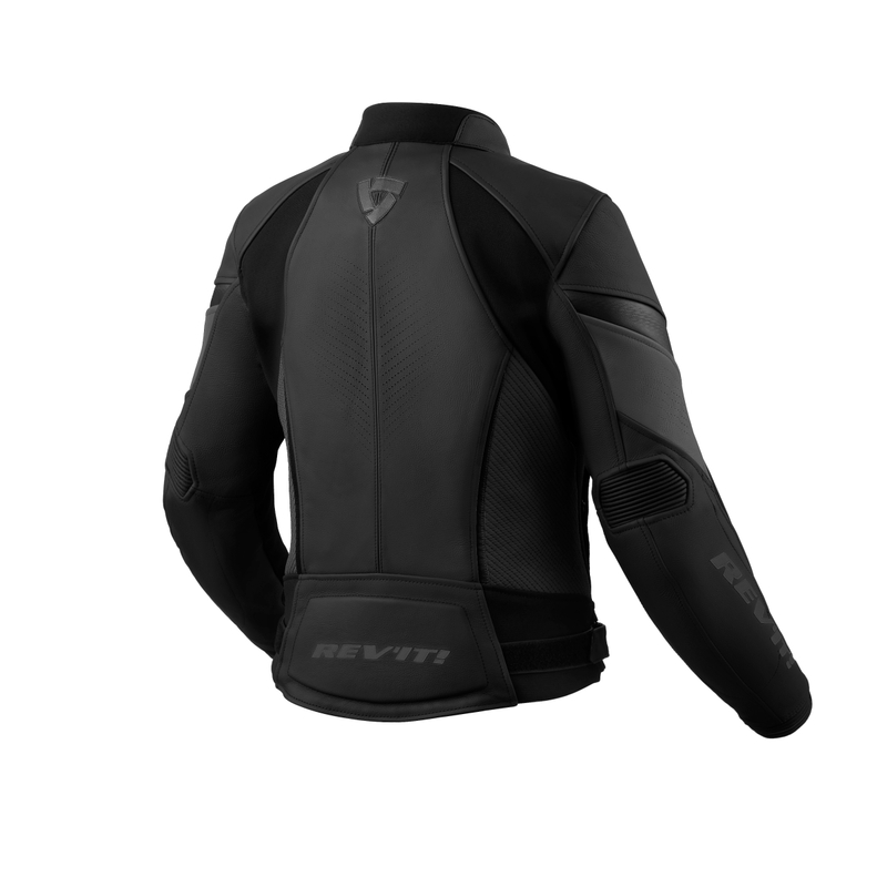 Giacca in pelle da donna Revit Xena 4 nero-antracite