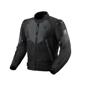 Giacca moto Revit Control H2O nero-antracite