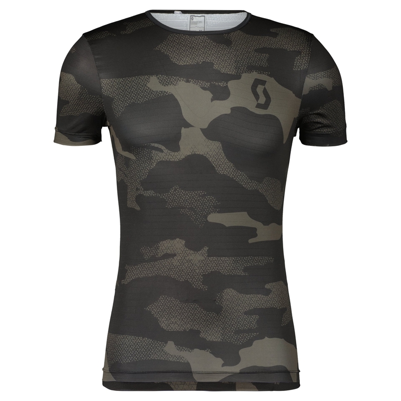Maglietta termica Scott UNDERWEAR CARBON nero-grigio