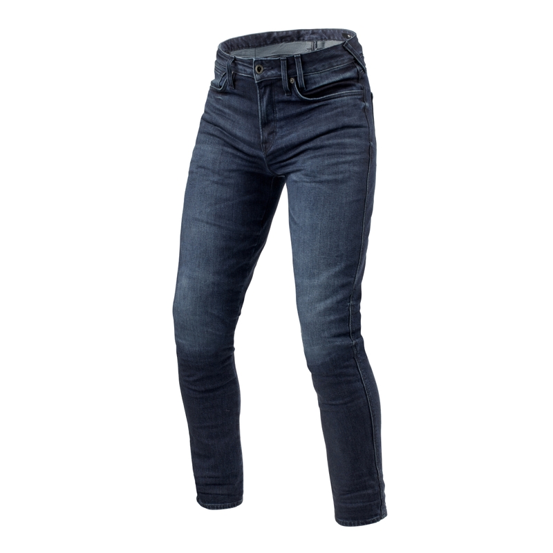 Jeans moto Revit Carlin SK blu scuro