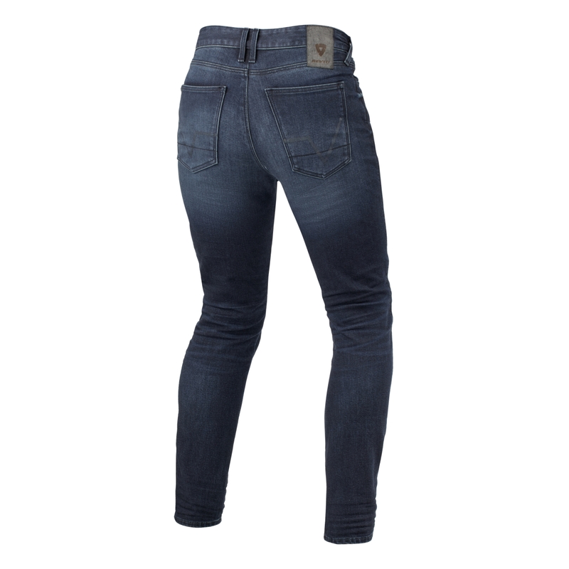 Jeans moto Revit Carlin SK blu scuro
