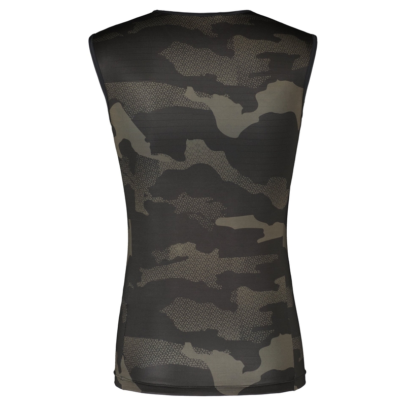 Canotta termica Scott UNDERWEAR CARBON nero-grigio