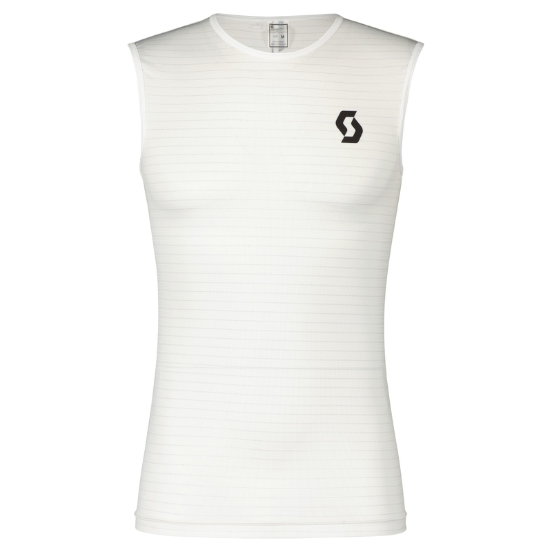 Canotta termica Scott UNDERWEAR CARBON bianco-nero