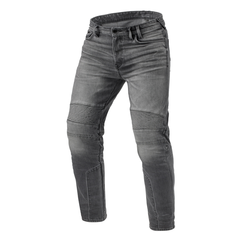 Jeans moto accorciati Revit Moto 2 TF grigi