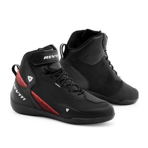 Stivali da moto Revit G-Force 2 H2O nero-rosso fluo