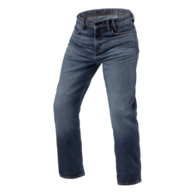Jeans moto estesi Revit Lombard 3 RF blu