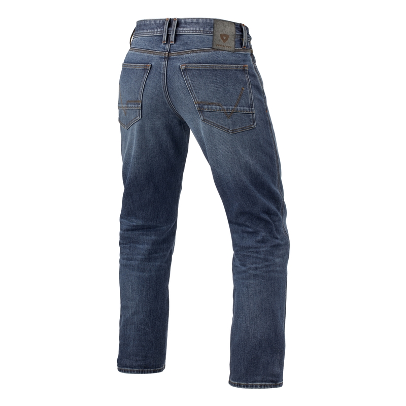 Jeans moto estesi Revit Lombard 3 RF blu