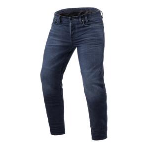 Jeans cropped motorcycle Revit Micah TF lavati blu scuro