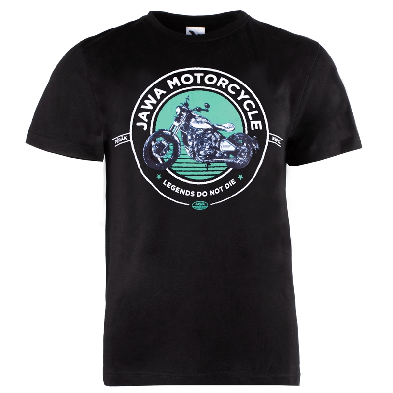 Maglietta JAWA Motorcycle nero-verde