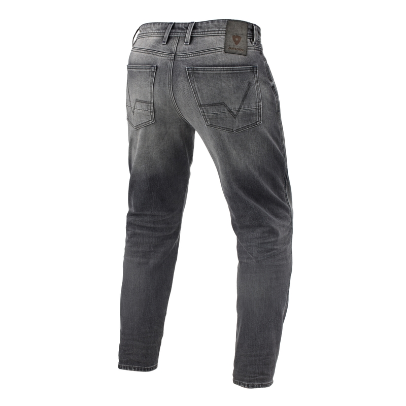 Jeans moto cropped Revit Ortes TF Grigio medio