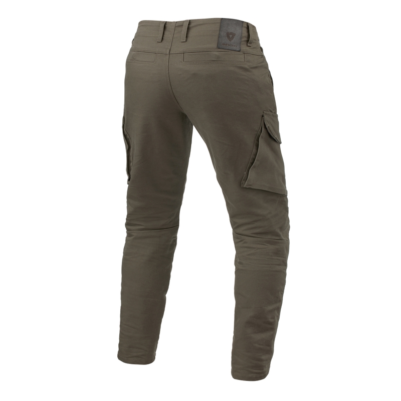 Jeans Cropped Motorcycle Revit Cargo TF kaki