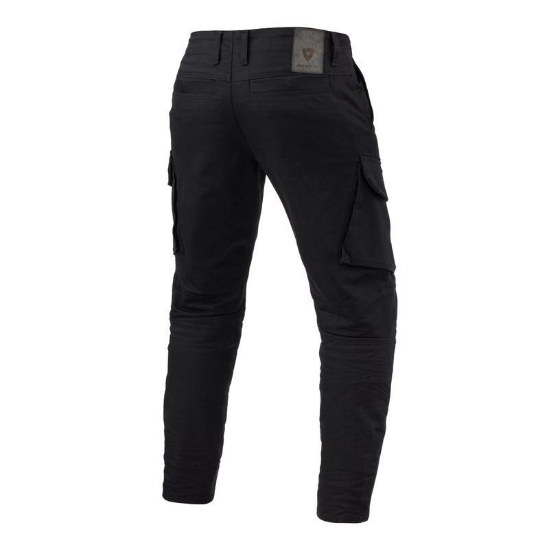 Jeans moto cropped Revit Cargo 2 TF Nero