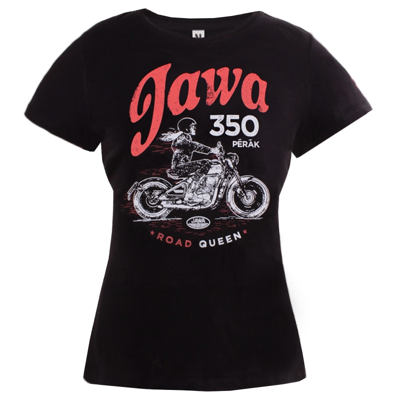 Maglietta da donna Jawa 350 nero