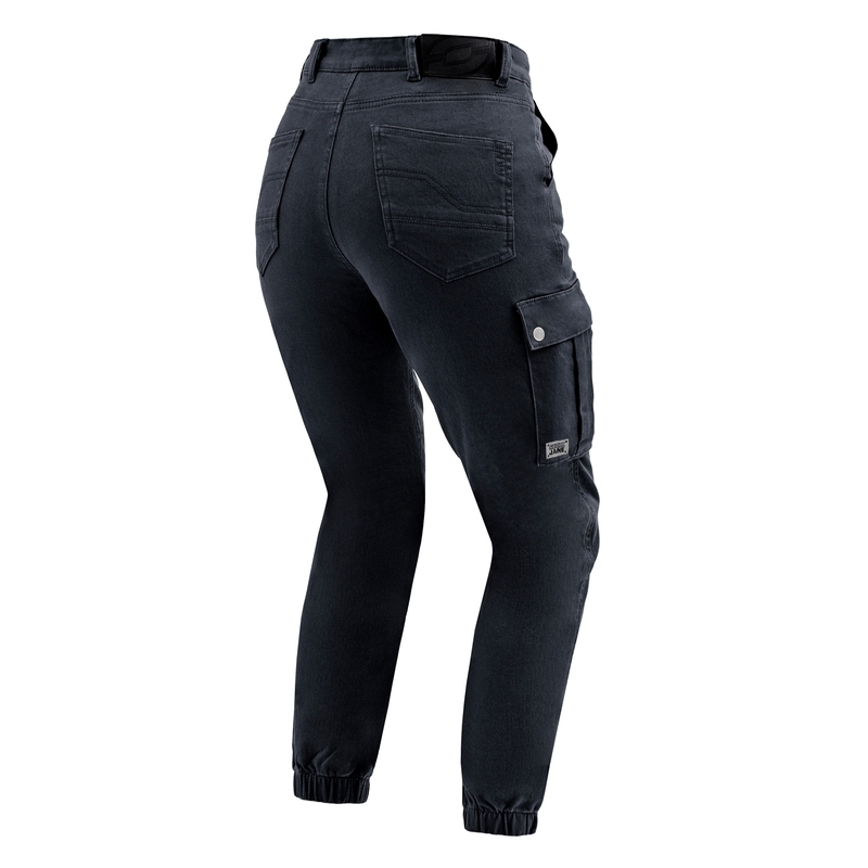 Jeans da donna Ozone Jane JF Black Motorcycle