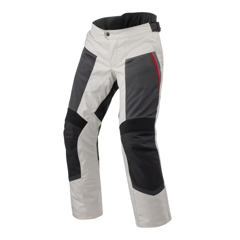 Pantaloni moto Revit Tornado 4 H2O argento-nero