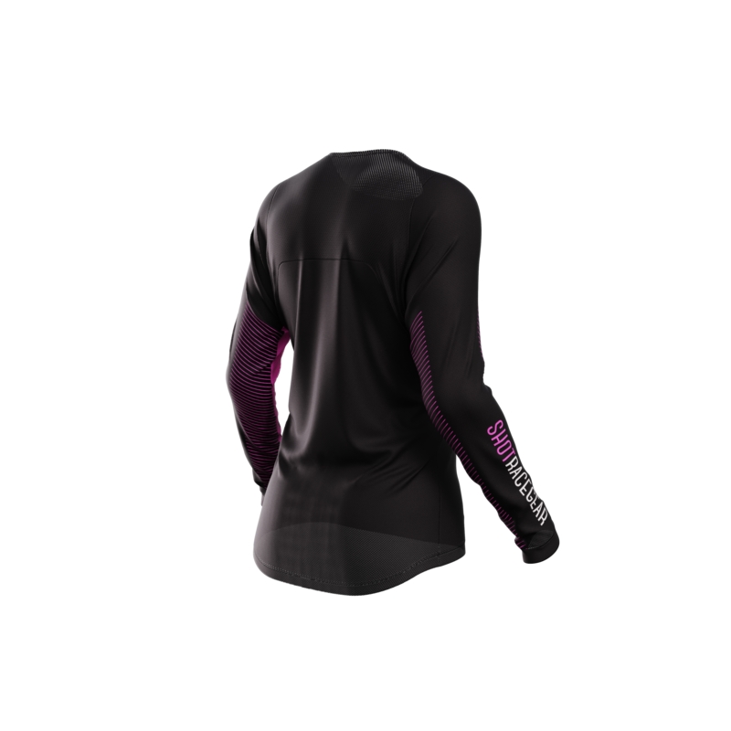 Maglia motocross donna Shot Venus rosa Saldi