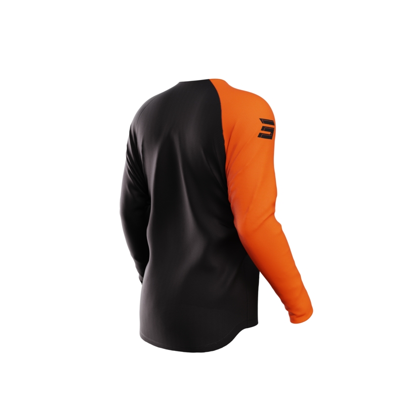Maglia da motocross Shot Squad arancione Saldi