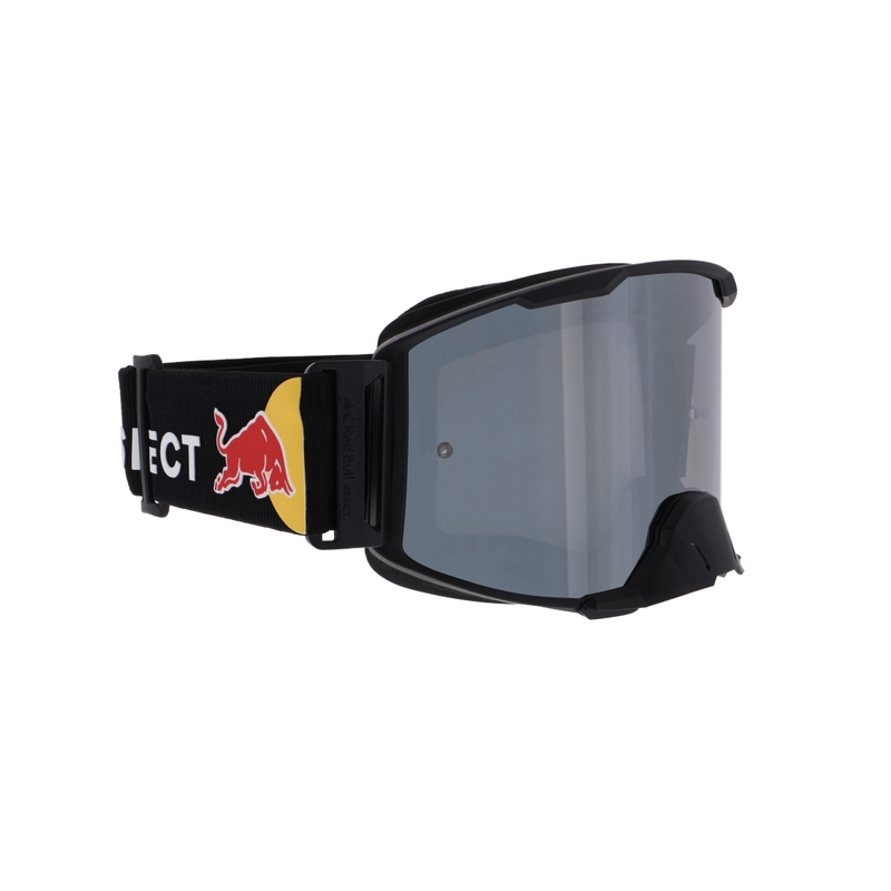 Occhiali da motocross Red Bull Spect STRIVE S neri con vetro fumé