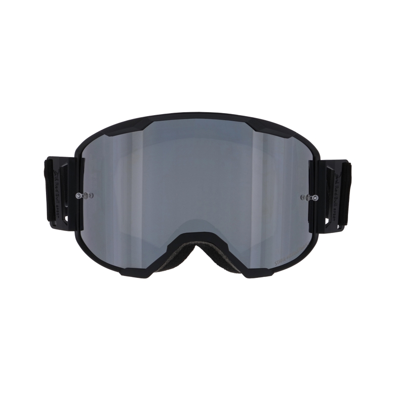 Occhiali da motocross Red Bull Spect STRIVE S neri con vetro fumé