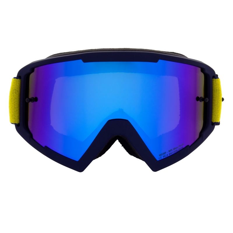 Occhiali da motocross Red Bull Spect WHIP blu con lenti blu