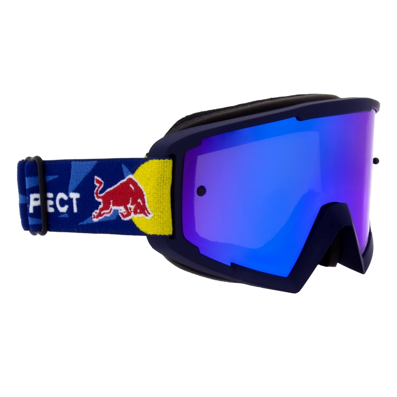 Occhiali da motocross Red Bull Spect WHIP blu con lenti blu