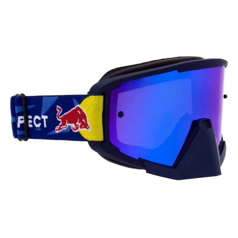 Occhiali da motocross Red Bull Spect WHIP blu con lenti blu