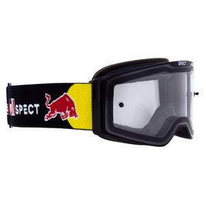 Occhiali da motocross Red Bull Spect TORP neri con lenti trasparenti