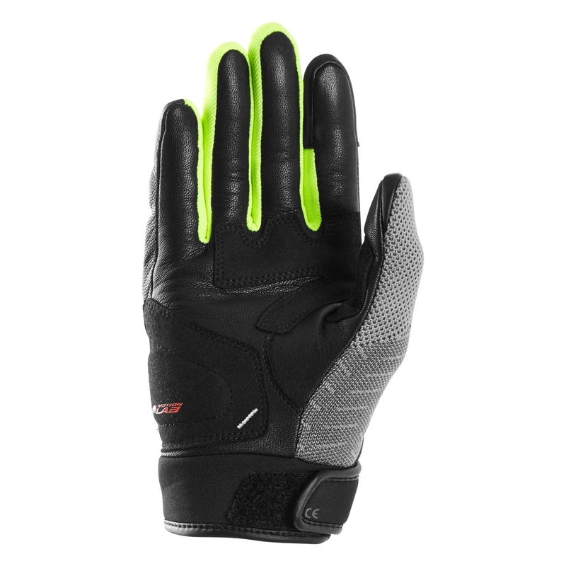 Guanti da moto Furygan Jack nero-grigio-giallo