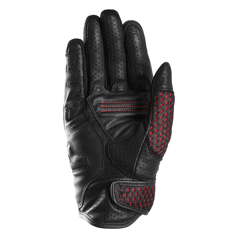 Guanti da moto Furygan TD Air nero-rosso-bianco