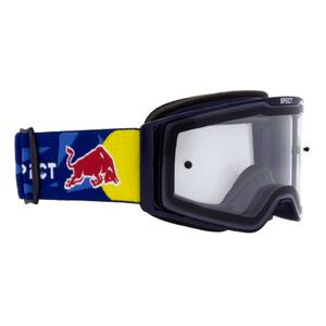 Occhiali da motocross Red Bull Spect TORP blu con lenti trasparenti