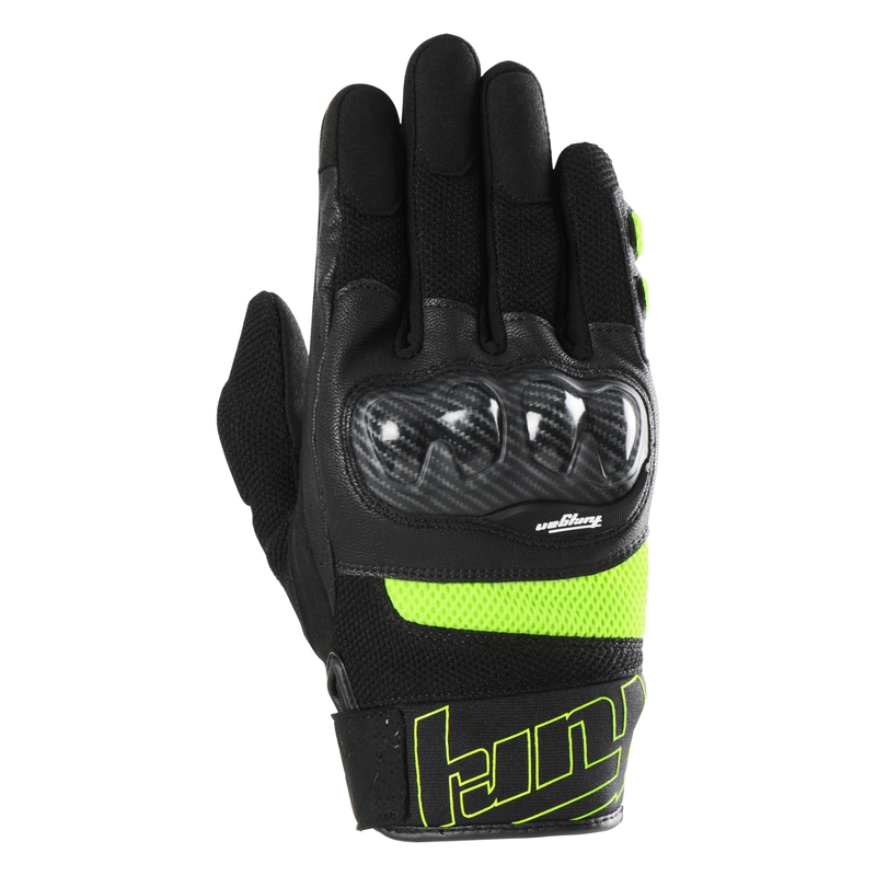 Guanti moto Furygan Galax EVO nero-giallo fluo