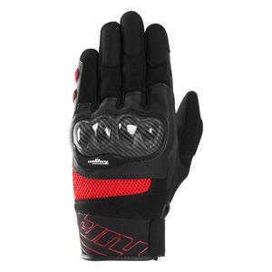 Guanti da moto Furygan Galax EVO nero e rosso