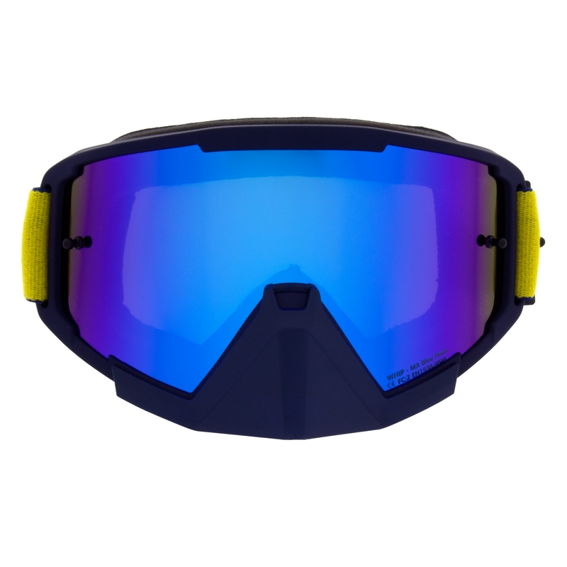 Occhiali da motocross e snowcross Red Bull Spect TORP blu con lente blu