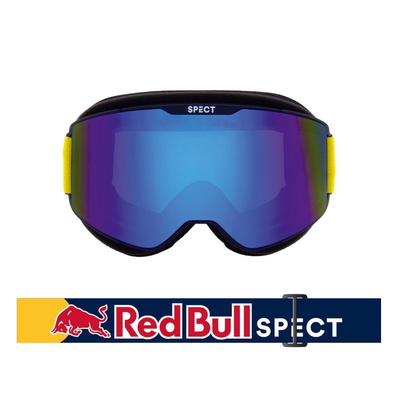 Occhiali da motocross e snowcross Red Bull Spect TORP blu con lente blu