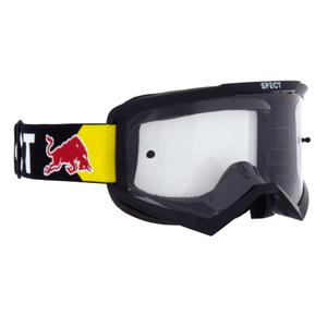 Occhiali da motocross Red Bull Spect EVAN neri con lenti trasparenti