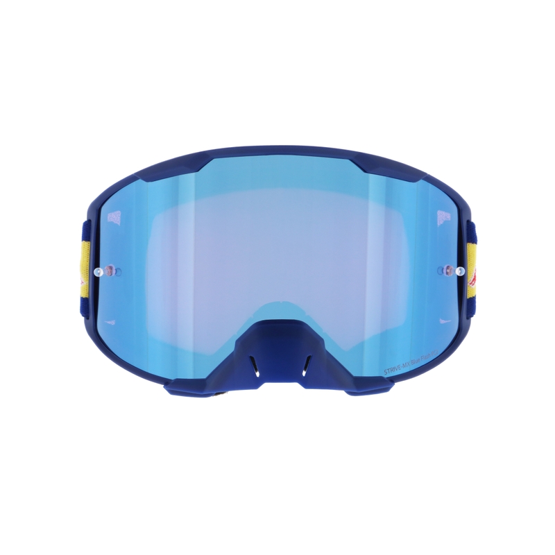 Occhiali da motocross Red Bull Spect STRIVE S blu con lenti blu