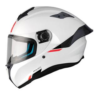 MT TARGO S SOLID A0 casco moto integrale bianco lucido