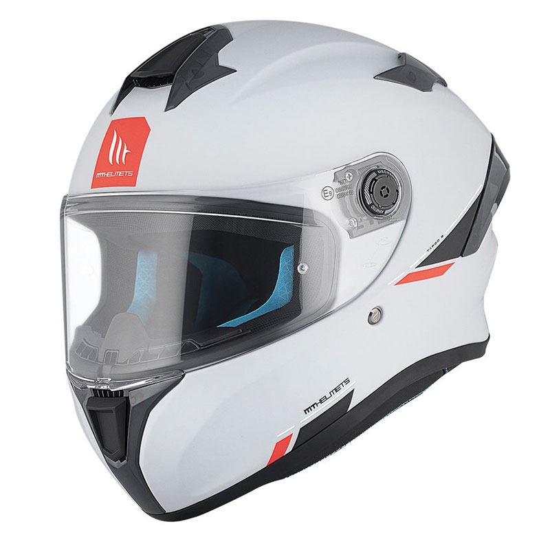MT TARGO S SOLID A12 casco moto integrale grigio lucido
