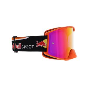 Occhiali da motocross Red Bull Spect STRIVE S arancione con lenti rosse