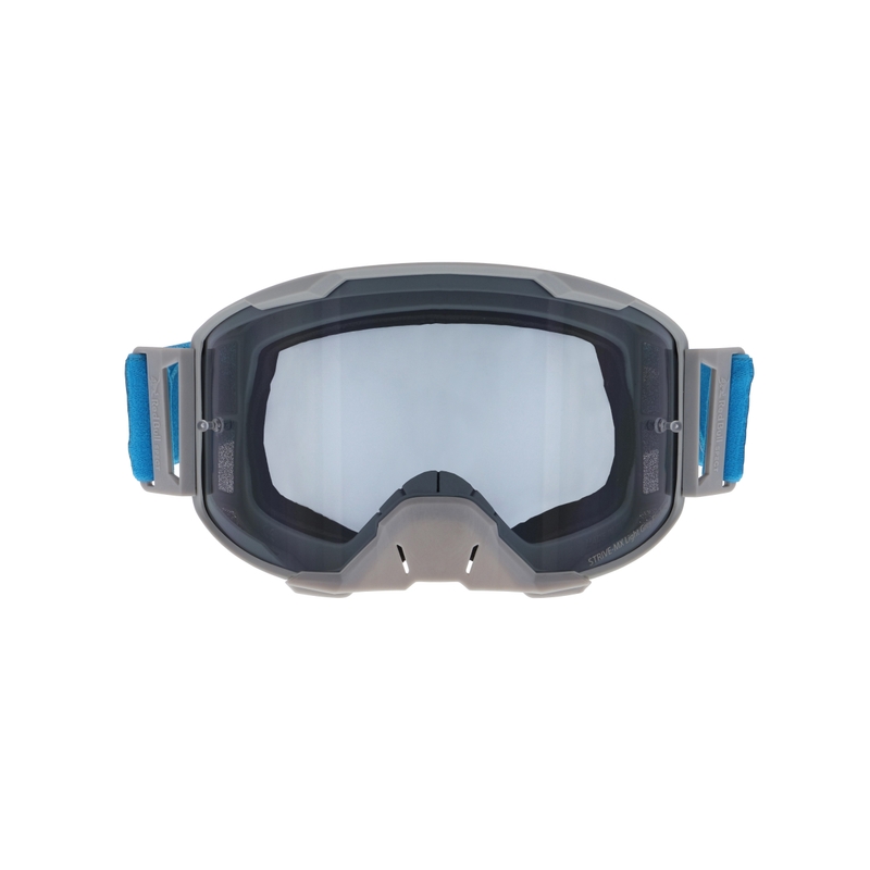 Occhiali da motocross Red Bull Spect STRIVE S grigio con vetro fumè