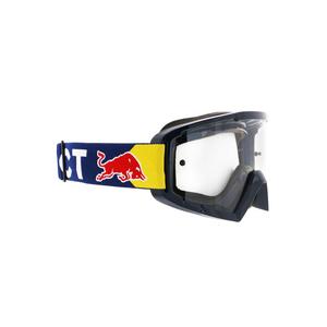 Occhiali da motocross Red Bull Spect WHIP blu scuro con lenti trasparenti