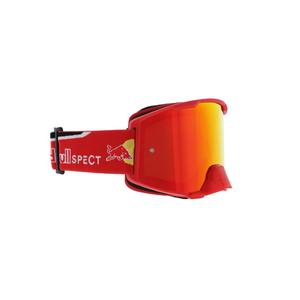 Occhiali da motocross Red Bull Spect STRIVE S rossi con lenti rosse