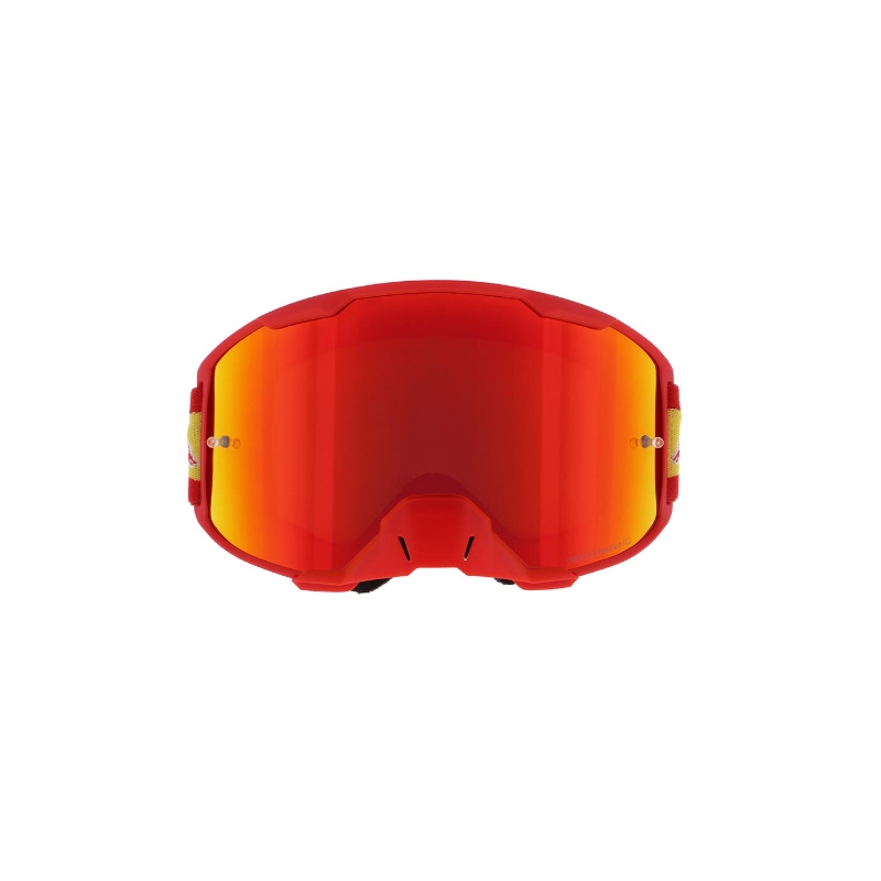 Occhiali da motocross Red Bull Spect STRIVE S rossi con lenti rosse